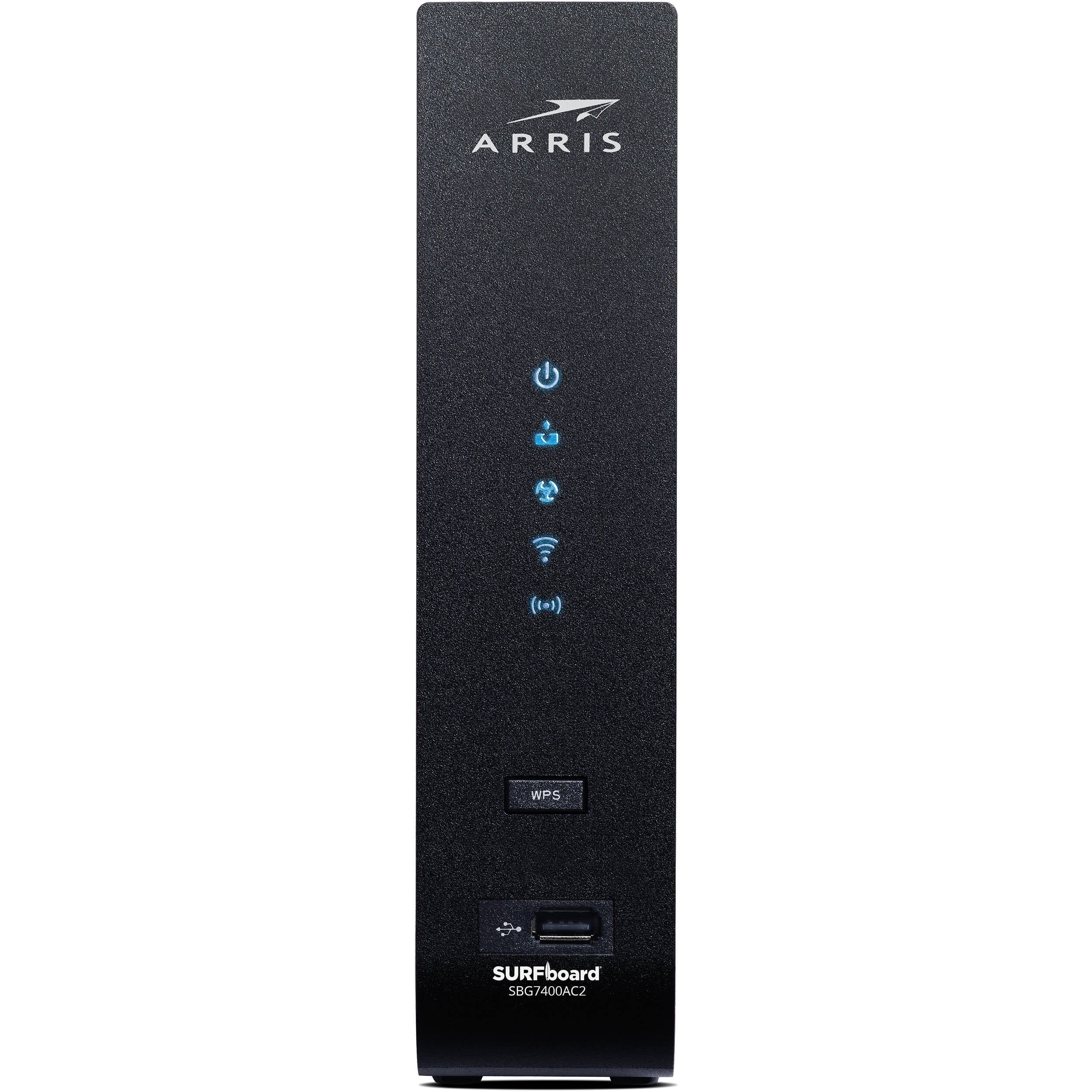 Restored ARRIS SURFboard (24x8) DOCSIS 3.0 Cable Modem / AC2350 Dual-Band WiFi Router (SBG7400AC2) (Refurbished)