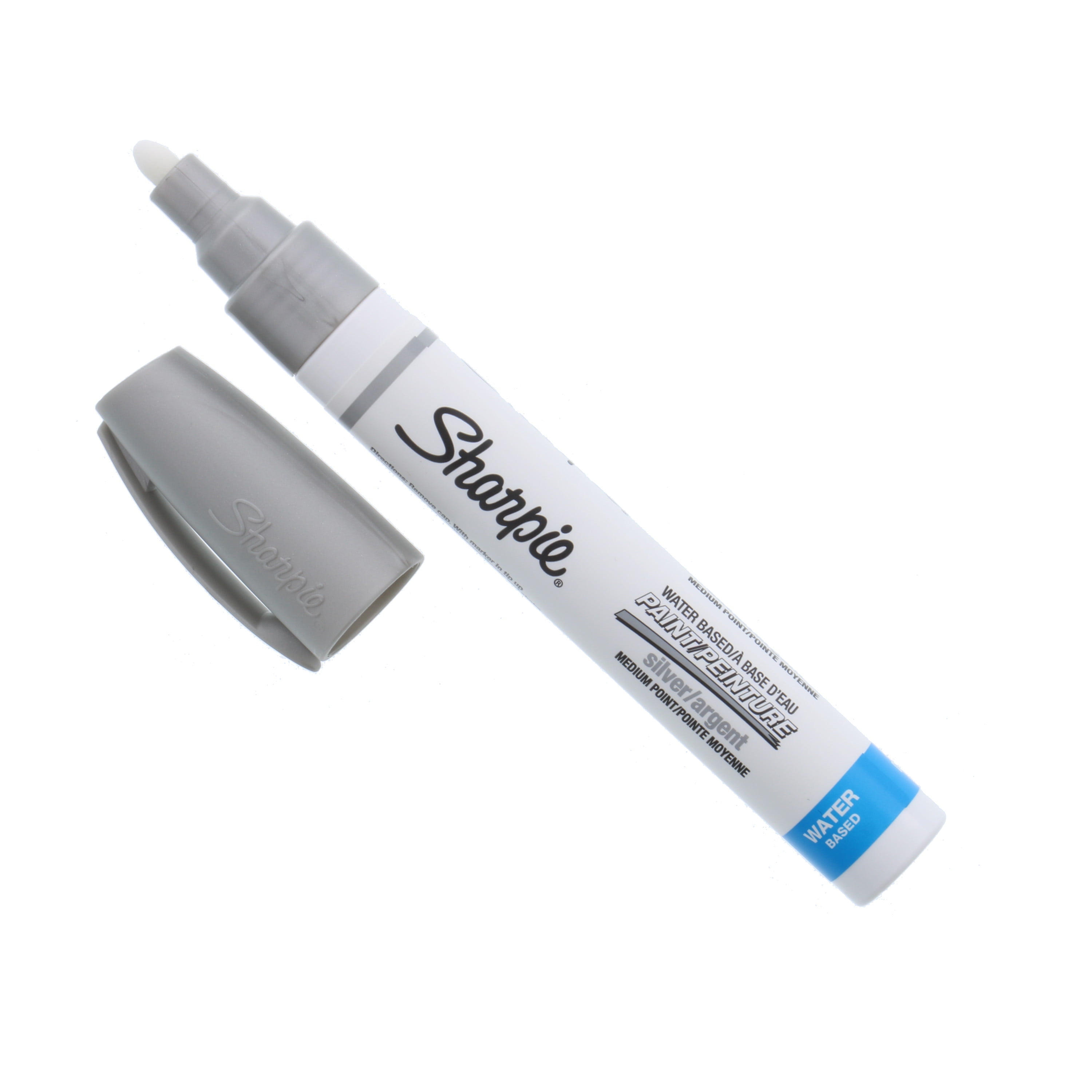 2 MARKERS: Sanford Sharpie Poster-Paint Markers White Medium