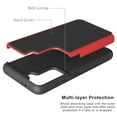 thumbnail image 2 of Samsung Galaxy S21 Ultra 5G Phone Case, Military Grade 6 Feet Drop Test Protection Dual Layer Cover-Red, 2 of 3