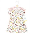 thumbnail image 2 of Hudson Baby Girls Cotton Dresses, Soft Painted Floral, 0-3 Months, 2 of 4