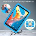 thumbnail image 4 of Kids Tablet 10 inch Android 11 Tablets Drop-Proof Case Touchscreen Wifi Bluetooth GMS Certified Split Screen Blue, 4 of 5