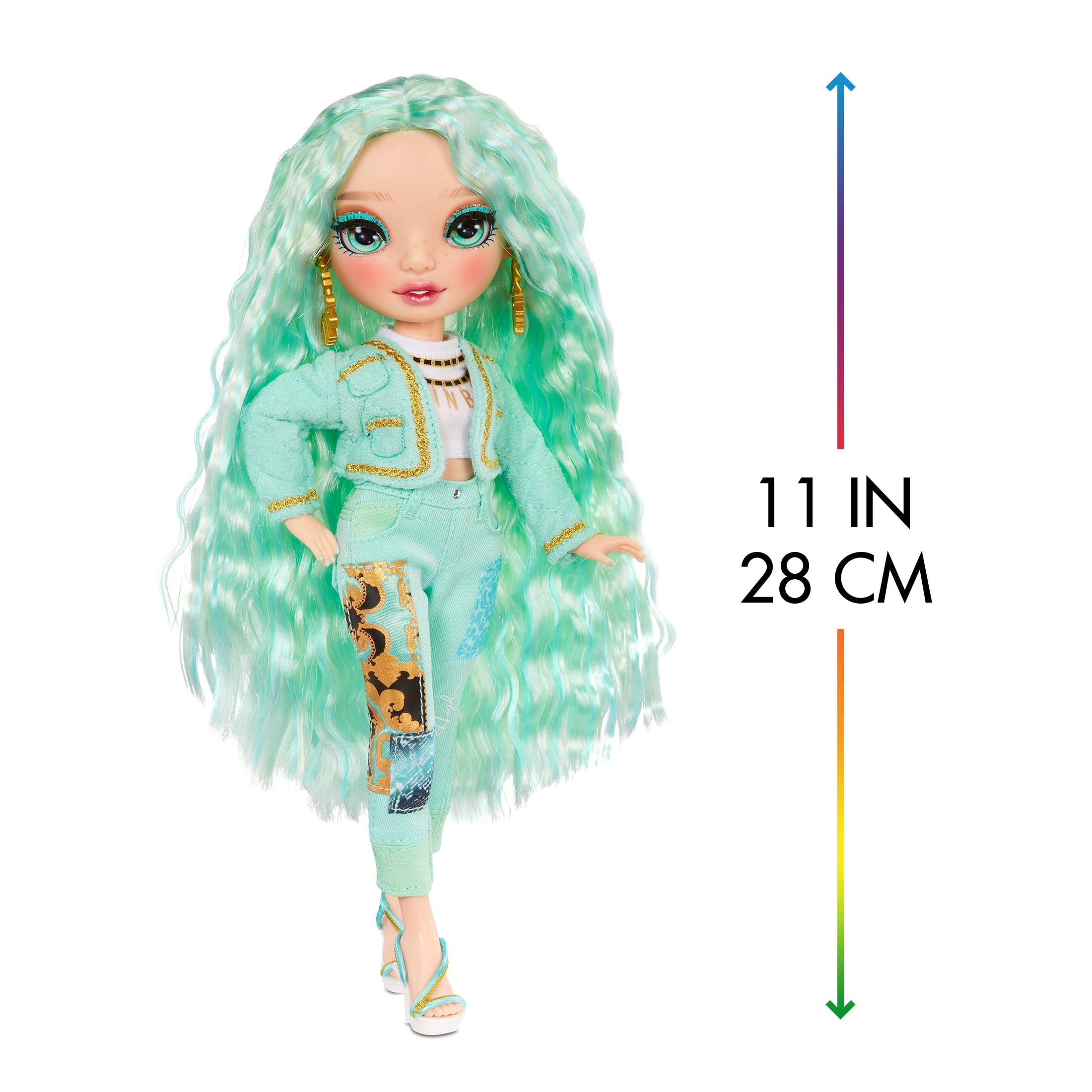2 Outfits Serie 3 Surprise NEU Rainbow High Fashion Doll Daphne Minton mint 