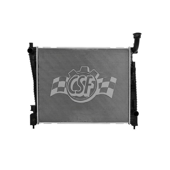 CSF 3544 1 Row Plastic Tank Aluminum Core Radiator