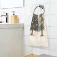 thumbnail image 3 of Yayeee 100% Cotton Hand Towels for Bathroom 16" x 28" Soft Absorbent Kitchen Towel, Cartoon Christmas Trees, 3 of 7