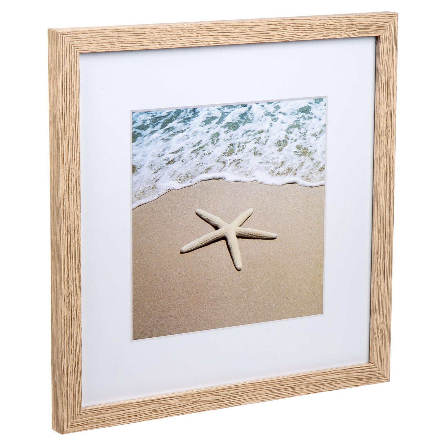 Truu Design Ensemble de 5 cadres magnifiques décoratifs en bois pour galerie murale en bois, 14 x 17 pouces, beige