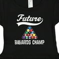 thumbnail image 4 of Inktastic Future Billiards Champ Girls Baby Dress, 4 of 5