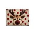 thumbnail image 6 of Christmas Doormat Festive Holiday Mat with Animal Designs for Entrance Welcome Mat Syoung manproof Absorbent Fast-Dry Bath Rug（B), 6 of 6