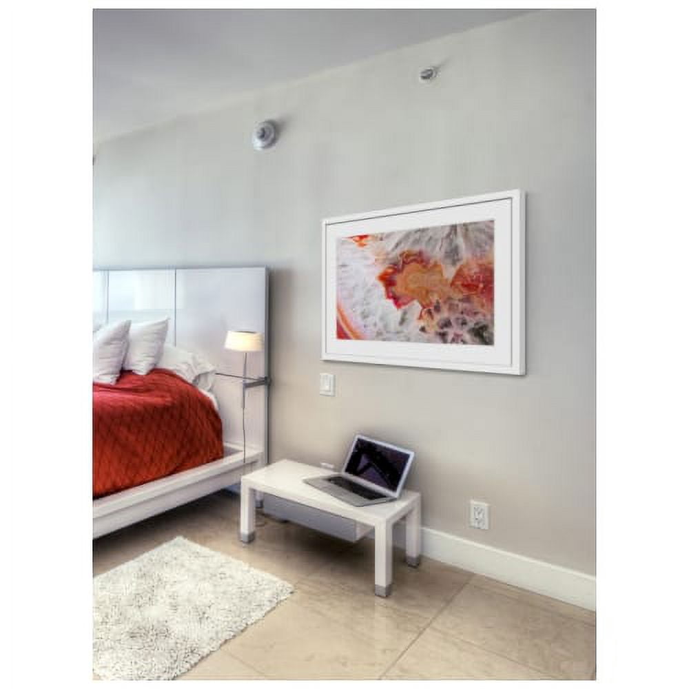 "Sand Layers" Framed Painting Art Print, 24" x 1.5"