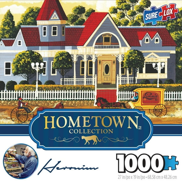 Sure-Lox Hometown Collection Victorian House Puzzle