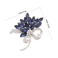 thumbnail image 5 of CIMAXIC Chic Blue Alloy Brooch with Durable Creative Design for Outfits, 5 of 8