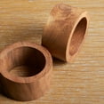 thumbnail image 5 of Better Homes & Garden Napkin Rings, Brown, 4 Pieces, 5 of 7