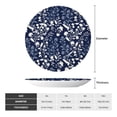 thumbnail image 2 of Salouo Plant Pattern Bone China Decorative Plate,Holiday Decor Decorative Ceramic Plates with Stand Elegant Home DéCor for Hallway/Living Room/Bedroom-7in, 2 of 6