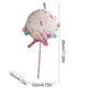 thumbnail image 3 of Adorno Navideño Colgante para Árbol de Navidad con Forma de Macaron de Goma Eva | Rosa | 28X12X12 Cm | Adorno Colgante Ligero | Decoración para Fiestas Navideñas, 3 of 6