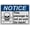 Warning Sign 4, variant on Open Shaft Keep Out Sign, Industrial Caution Warning Sign 8"x12" UV Resistant for Outdoor Mining Construction Site