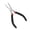 Black, variant on M Buder 4Pcs Hair Extension Kit with Pulling Needle Hook, Wig Connect Pliers & 500pcs Micro Rings, Professional Hair Styling Accessories for All Hair Types, Brown