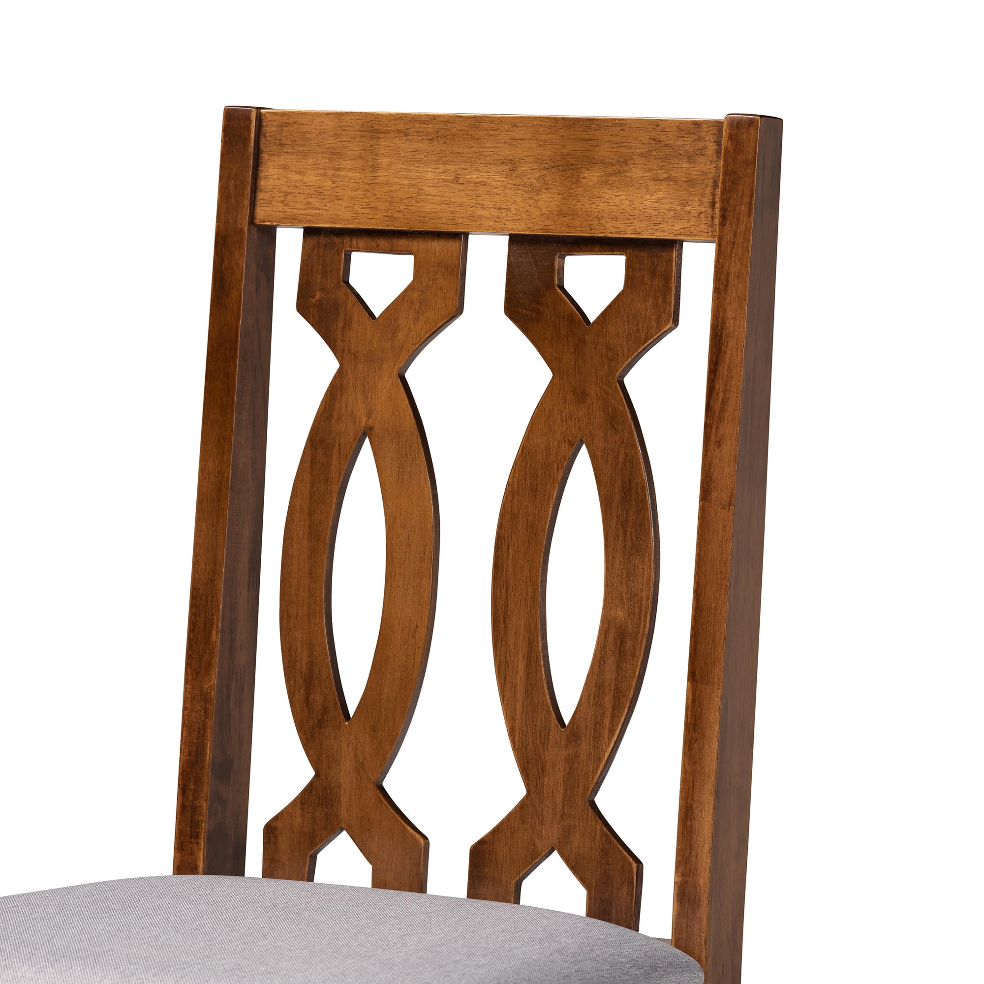 Baxton Studio Callie Modern Dining Set, Walnut