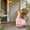 Nre--Pink, variant on Elegant Wearing Porch Decor Goose Outfits 23" Goose Statue Clothes Lawn Cement Goose Garden Yard Decor