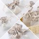thumbnail image 4 of 12Pcs Jewelry Storage Drawstring Bags Perfect For Family And Friends Gift Packing White Color 14X10Cm Washable Material, 4 of 5