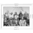 thumbnail image 5 of Art.com Lakota Indian Chiefs who Met General Miles to End Indian War Photograph - Pine Ridge, SD Art Print by Lantern Press, White Frame Wall Art, 40" x 32", 5 of 5
