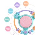 thumbnail image 4 of Baby Patting Drum Toy, Musical Tambourine with Lights, Early Education Sensory Toy, 0-3 Year Old Learning Instrument, Hand-Eye Coordination, Birthday Gift, Interactive Play, 4 of 6