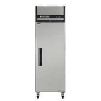 Maxx Cold Single Door Reach-In Refrigerator, Top Mount, 25.2"W, 19 cu. ft. Storage Capacity, in Stainless Steel (MXCR-19FDHC)