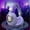 Purple, variant on Luminous Mini Bluetooth Headset 5.1 - Cute Space Capsule Design, Comfortable Earmuffs, Perfect for Travel and Music Enjoyment Purple