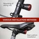 thumbnail image 5 of Smart Bike Brake Tail Light Auto-Sensing Super Bright LED Cycling Safety Light USB Rechargeable, 5 of 5