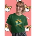 thumbnail image 2 of Love My Pembroke Welsh Corgi T-Shirt Women -Image by Shutterstock, Female 4X-Large, 2 of 4