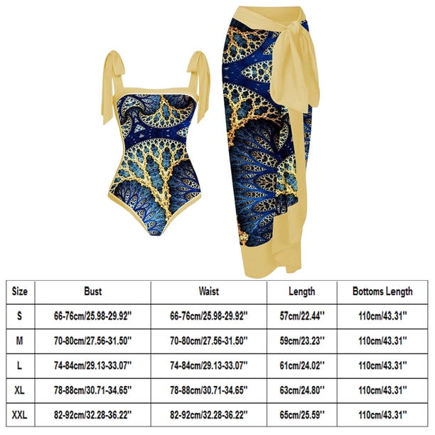 Traje De Baño Damas 2 piezas de traje de baño de playa para mujer con cordones y vestido para deportes acuáticos (S amarillo) Ndcxsfigh Para Estrenar