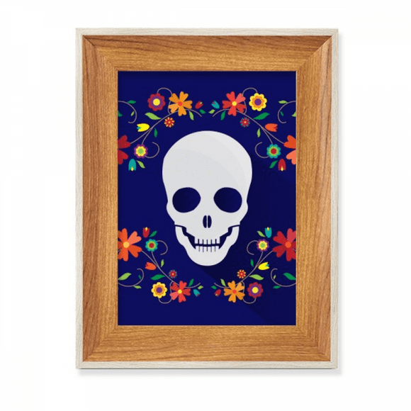 Flower l Illustrations Desktop Wooden Photo Frame Display Picture Art Painting Multiple Sets