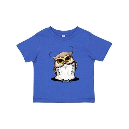

Inktastic KiniArt Owl Gift Toddler Boy or Toddler Girl T-Shirt
