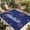 Blue, variant on USA Independence Day Outdoor Rug for Patio/Deck/Porch, Non-Slip Large Area Rug 5 x 7 Ft, Red Fireworks Stars Indoor Outdoor Rugs Washable Area Rugs, Reversible Camping Rug Carpet Runner
