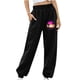 thumbnail image 2 of Ichuanyi liquidación de la cintura elástica para mujeres pantalones de entrenamiento de chándales impresos de moda con bolsillos con bolsillos ICHUANYI WER2023082208346, 2 of 6