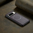 thumbnail image 7 of Magnetic Phone Case for Google Pixel 9 / 9 Pro, Classic Business Shockproof Protective Compatible with MagSafe Charging PU Leather Back Case for Men Women for Google Pixel 9 / 9 Pro - Purple, 7 of 7