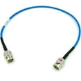 thumbnail image 2 of 12G 4K HD SDI BNC - BNC Cable Belden 4855R Mini RG59 (6ft, Blue), 2 of 5