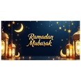 thumbnail image 3 of Golden Lanterns Ramadan Mubarak Theme Decorative Banner Event Backdrop Eid Crafts Photography Props Festive Party Supplies Ramadan Decor, 3 of 7