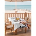 thumbnail image 2 of Outdoor Tablecloths with Umbrella Hole & Zipper, Eucalyptus Leaves Rectangle Tablecloth 52x70 Inch, Farmhouse Summer Botanical Weeping Waterproof Table Cloth, Patio/Pool/Picnic Table Covers, 2 of 8