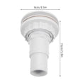 thumbnail image 2 of LEEYNEER Swimming Pool Return Jet Fitting Above Ground Pool Return Jet Kit With Gaskets And Hose Adapter Pool Accessories, 2 of 8