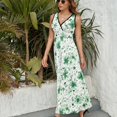 thumbnail image 3 of Floral Colorful Flower Pattern Design Sleeveless Dress Summer Clothes for Women Women's Clothing 2025, 3 of 7