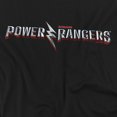 thumbnail image 2 of Power Rangers T-Shirt Movie Logo Unisex Graphic Tee For Men & Women, 2 of 7
