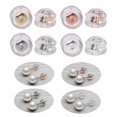 thumbnail image 2 of Silver Earring Backs Replacements For Studs S925 Hypoallergenic Locking Set, 2 of 5