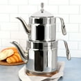 thumbnail image 6 of Korkmaz Nostaljia Maxi Stainless Steel 1.2 Liter Tea Pot and 2.2 Liter Kettle Set, 6 of 6