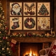 thumbnail image 3 of Christmas Pearl Art Diamond Painting Kit with Inner Frame for Adults & Beginners, 3D Holiday Gem Art Mosaic Craft, DIY Festive Home Wall Decor & Christmas Gift，Classic Santa Claus, 3 of 7