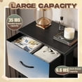 thumbnail image 2 of Animal Dresser for Bedroom with 4 Storage Drawers Texas Animal Highland Cattle Long Horns Sunset Farm Longhorn Dressers Chest of Drawers Steel Framed Fabric Closet Organizers for Nursery Entryway, 2 of 8