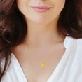 thumbnail image 4 of TimeLess Classics Pear Shape Citrine Solitaire Pendant Necklace in 14K Yellow Gold - 8x6MM, 4 of 5