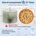 thumbnail image 2 of Lampshades 2 Pack Green Flowers Gold Foil Abstract Nature Wall Decorations 13"x13"x10" Light Shade for Table Lamps Floor Lamps Drum Lamp Shades Lampshade Replacement Easy Assembly, 2 of 8