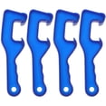 thumbnail image 1 of 4 abridores de tapas de cubos de plástico, abrelatas de pintura, llave inglesa, herramienta para quitar tapas, color azul, 1 of 8