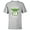 Athletic Heather, variant on Star Wars Grogu Mandalorian Keeping It Cute on My Birthday - Short Sleeve T-Shirt for Kids - Customized-Athletic Heather