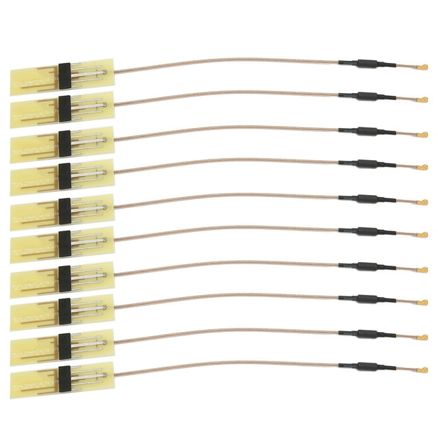 Cergrey Antenne Sans Fil Antenne IPX 10pcs 2.4G Sans Fil Mini PCI PCI-E WiFi Intégré Transmission du Signal, Antenne Bluetooth