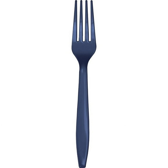 288 Count Bulk Pack Navy Plastic Forks